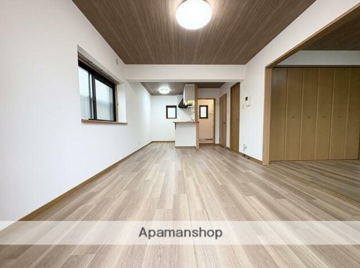 熊本県熊本市中央区渡鹿4丁目の賃貸マンションの居間