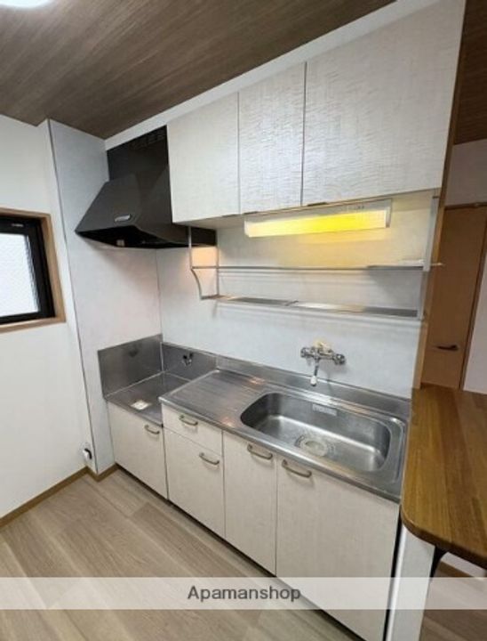 熊本県熊本市中央区渡鹿4丁目の賃貸マンションのキッチン