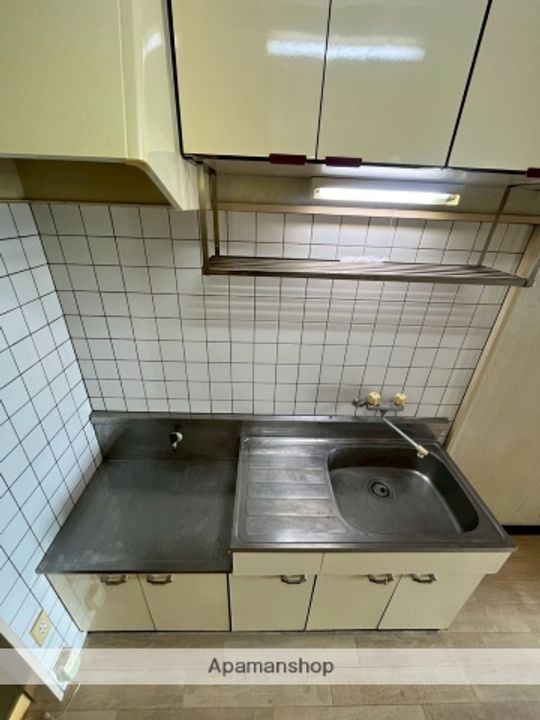 熊本県熊本市北区龍田2丁目の賃貸アパートのキッチン