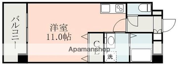 PRIMEVERE慶徳の間取り