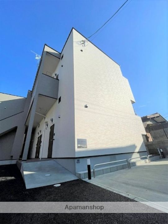 熊本県熊本市西区池田1丁目の賃貸アパートの外観