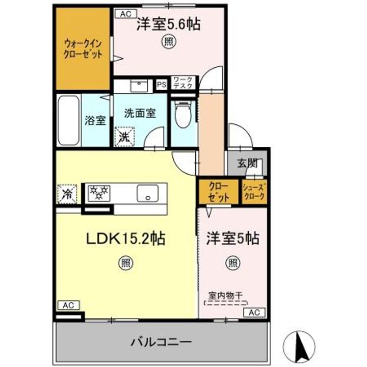 イセリーノの間取り