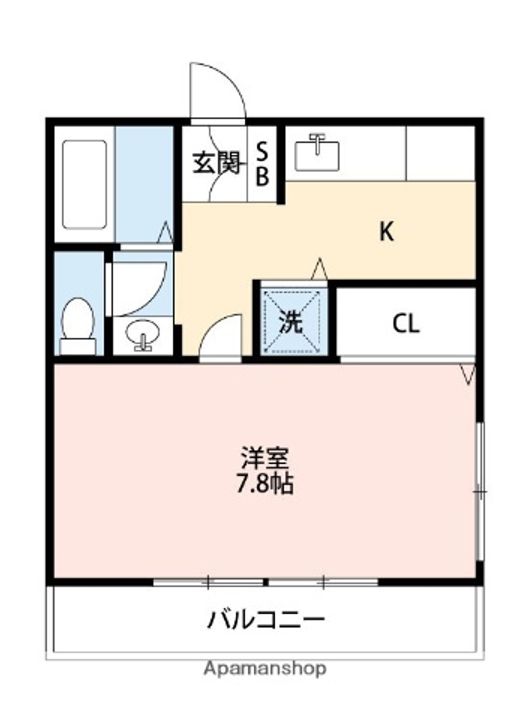 プロローグ蓮台寺310の間取り
