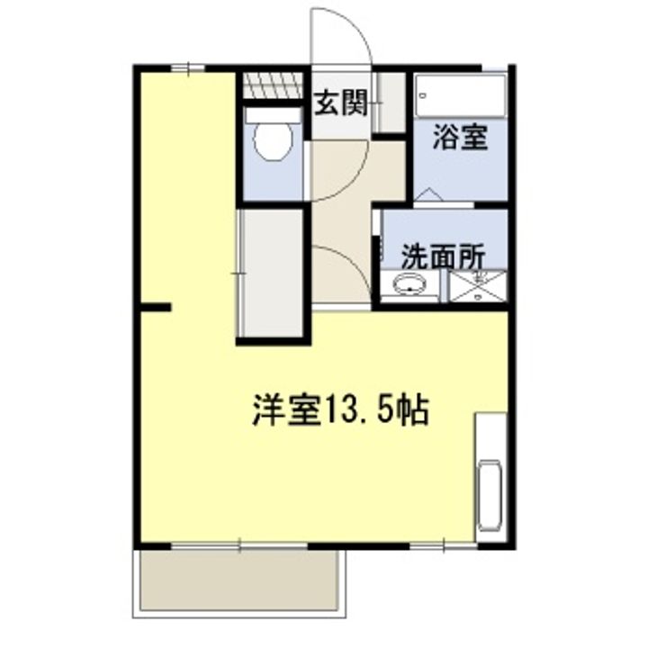 セジュールGREENの間取り