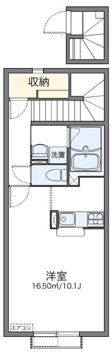 レオネクストオルゲント2号206の間取り