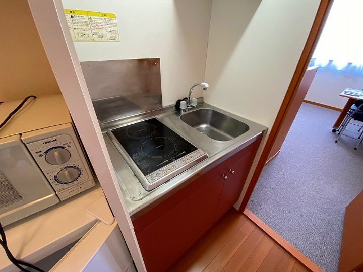 レオパレスピュアファースト208のキッチン
