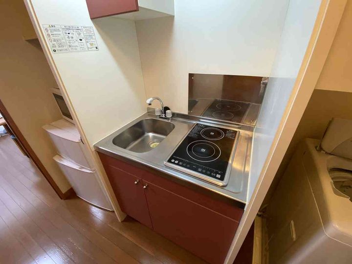 レオパレス長迫204のキッチン