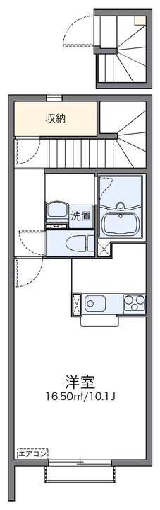 レオネクストKRHフレンド204の間取り