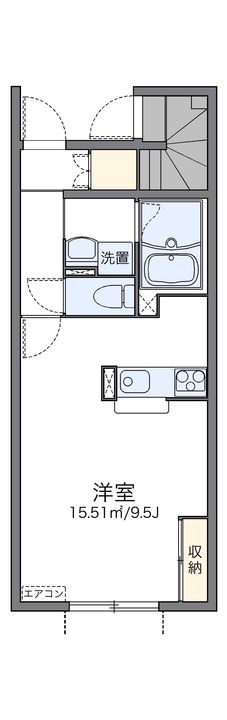 レオネクストKRHフレンド108の間取り