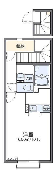 レオネクストHARU202の間取り