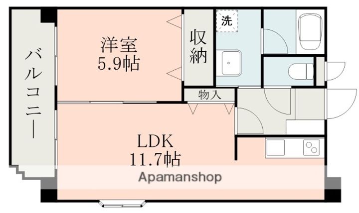 センチュリー3番館の間取り