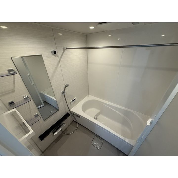 熊本県菊池郡菊陽町大字津久礼の賃貸マンションの風呂