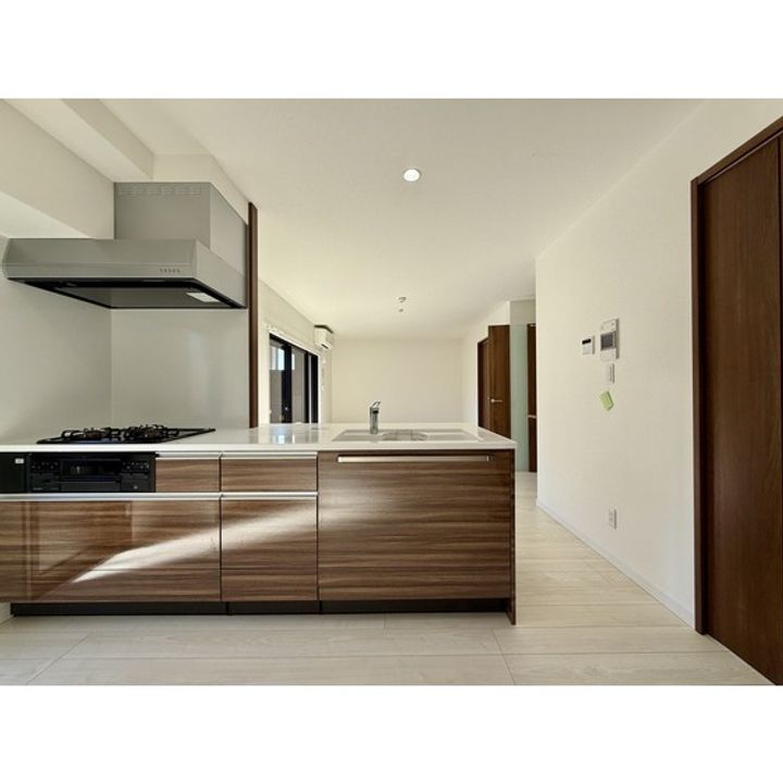 熊本県菊池郡菊陽町大字津久礼の賃貸マンションのキッチン