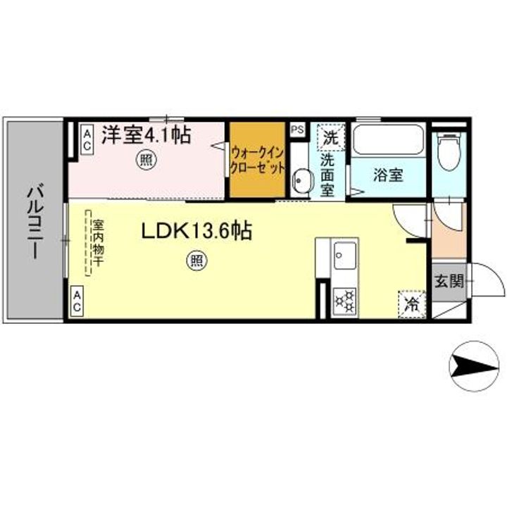 SOLANAIIIの間取り