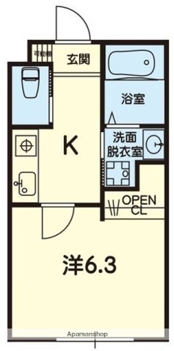 ソルーナ熊本駅東の間取り