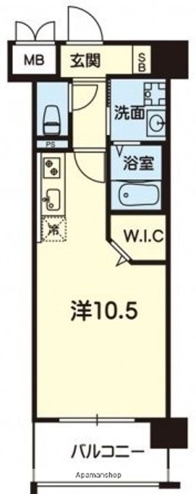 グランジュールⅠの間取り