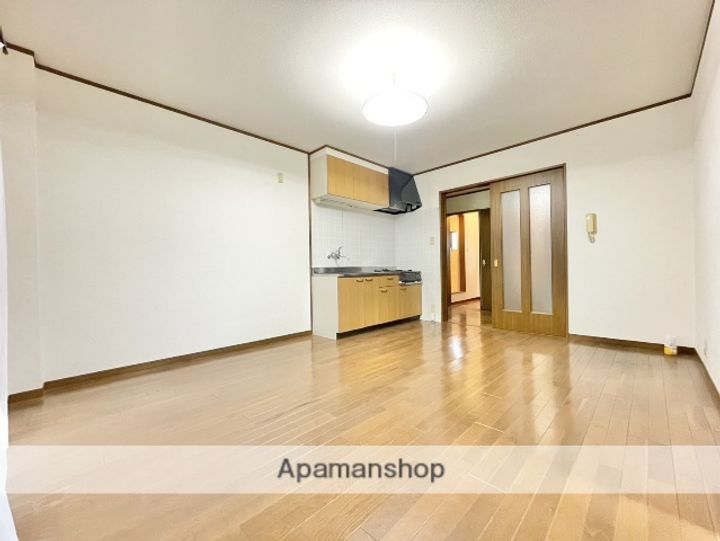 熊本県熊本市南区八幡7丁目の賃貸アパートの居間