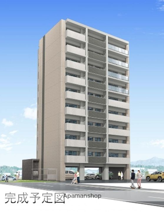 熊本県菊池郡大津町大字引水の賃貸マンションの外観