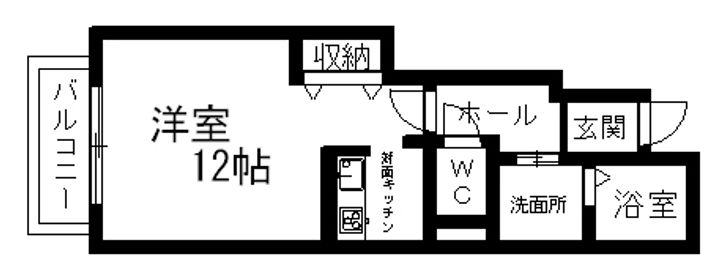 サンダーバードハイム102の間取り