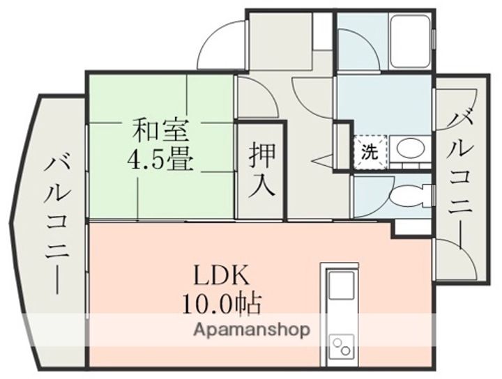 アニバーサリー25の間取り