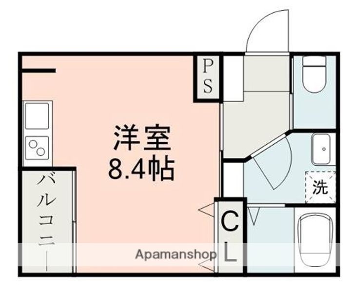 ラ・ポルテ光の森北ⅧSOUTHの間取り