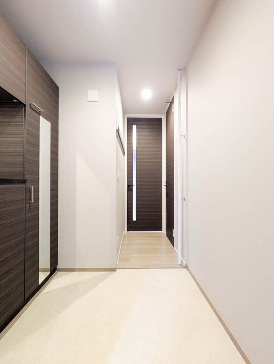 熊本県菊池郡菊陽町大字原水の賃貸マンションの内装