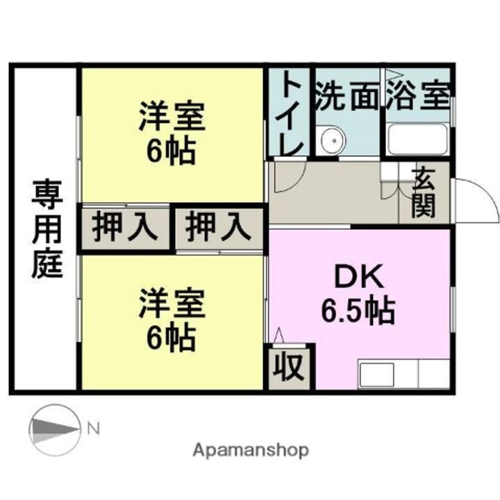 リリーハイツの間取り
