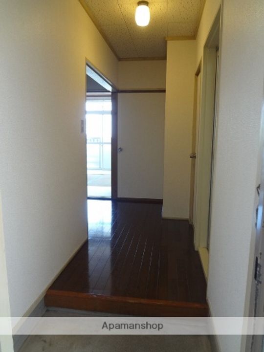 熊本県熊本市中央区帯山8丁目の賃貸アパートの玄関