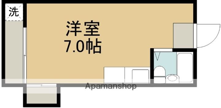 オレンジフローラⅠ205の間取り