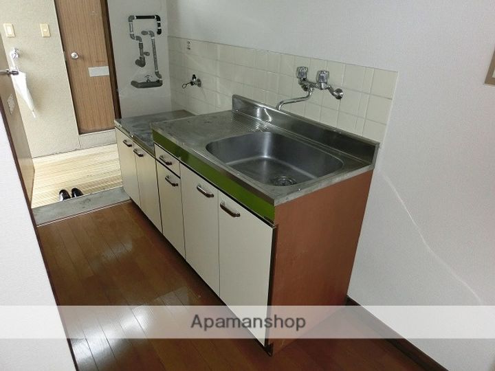 熊本県熊本市東区尾ノ上1丁目の賃貸アパートのキッチン