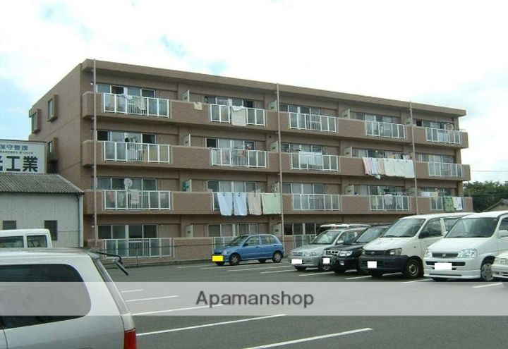 熊本県熊本市東区錦ケ丘の賃貸マンションの外観