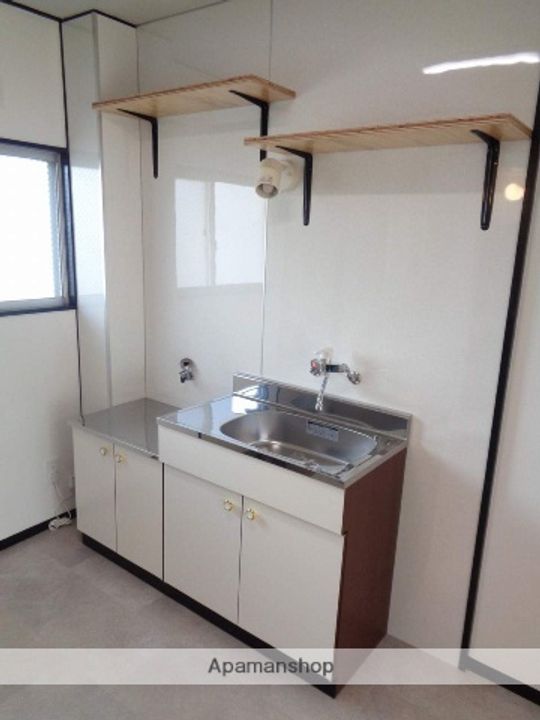熊本県熊本市中央区渡鹿3丁目の賃貸アパート301のキッチン