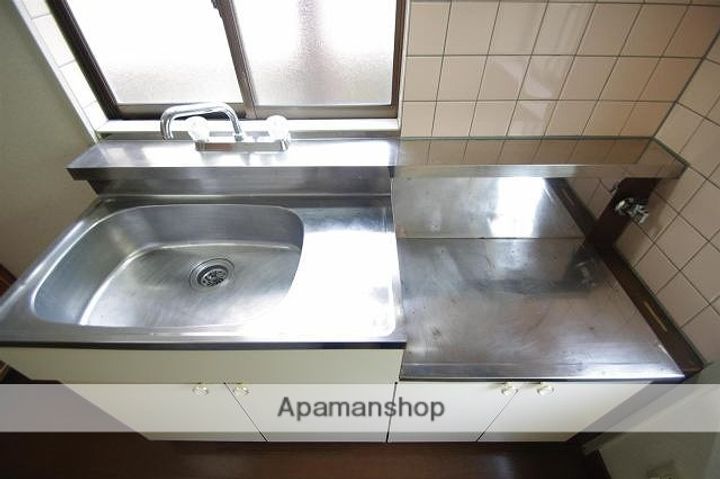 熊本県熊本市中央区薬園町の賃貸アパートのキッチン
