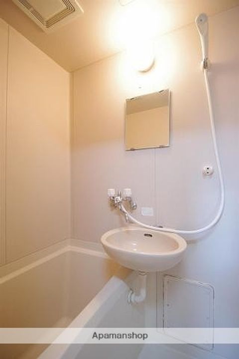 熊本県熊本市中央区薬園町の賃貸アパートの風呂