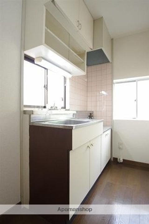 熊本県熊本市中央区薬園町の賃貸アパートのキッチン