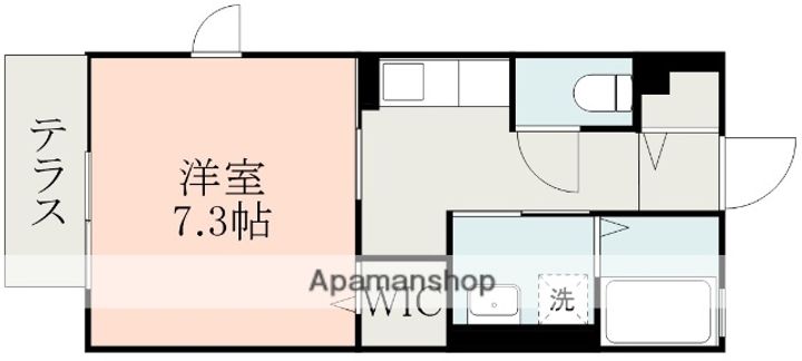 熊本県熊本市東区健軍3丁目の賃貸アパートの間取り