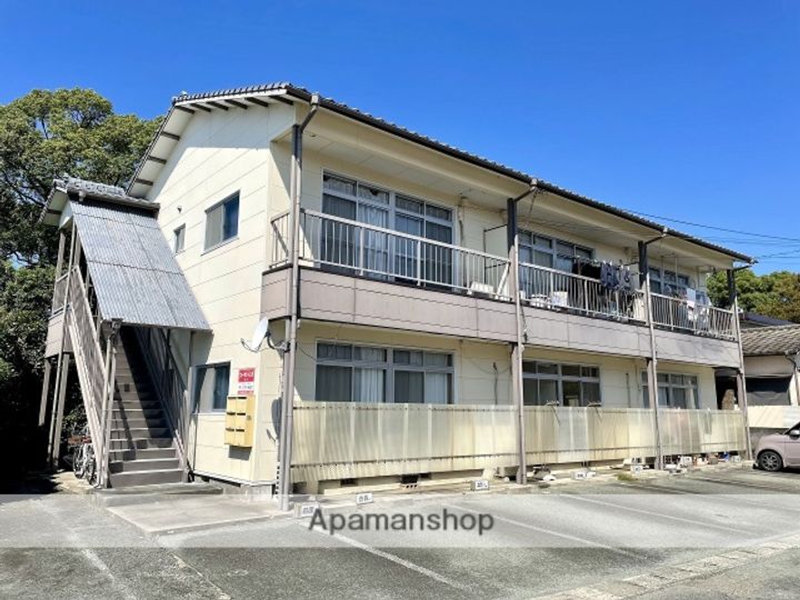 熊本県熊本市東区渡鹿8丁目の賃貸アパート102の外観