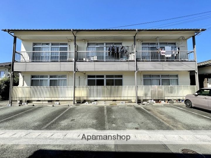 熊本県熊本市東区渡鹿8丁目の賃貸アパート102の外観