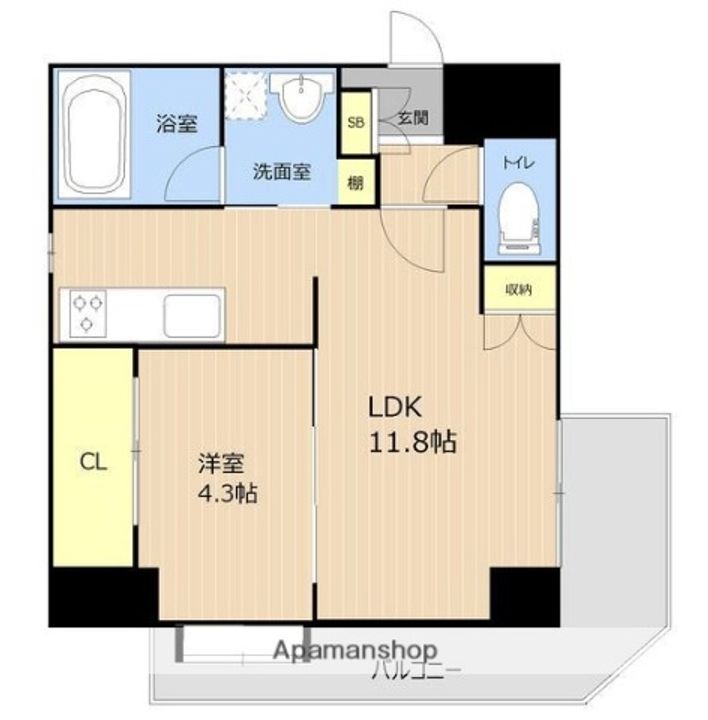 アップリッチ本荘の間取り