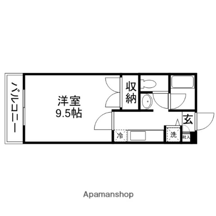 コートベネッセ上熊本の間取り