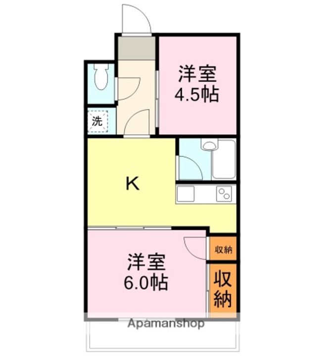 サンシティ吉成908の間取り