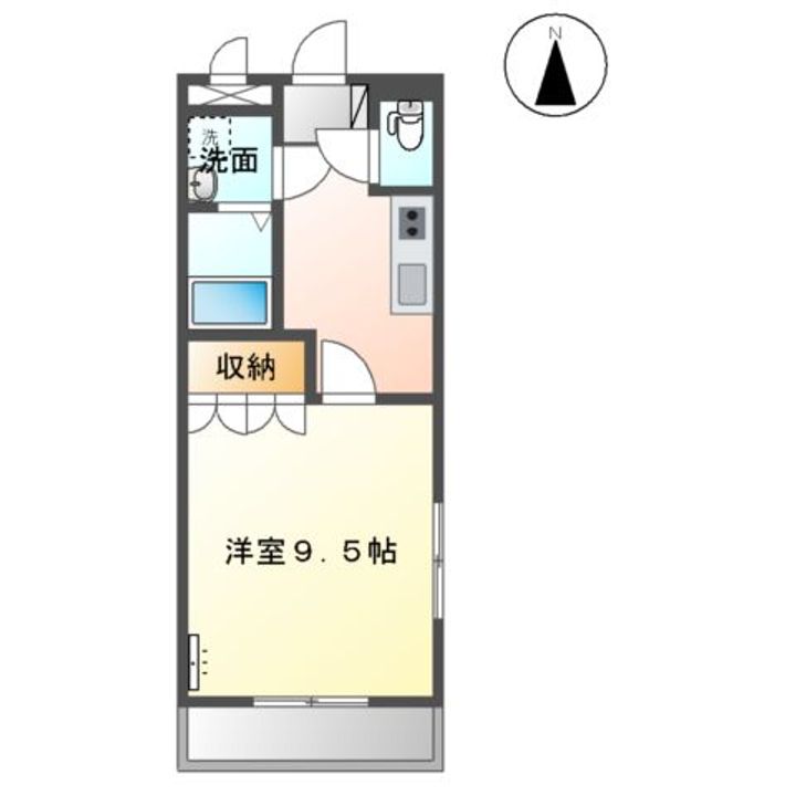アメニティ市原00101の間取り