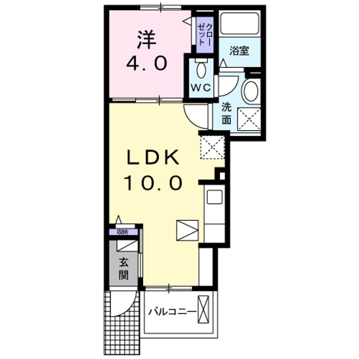 ジュネス ヴィラ Tの間取り