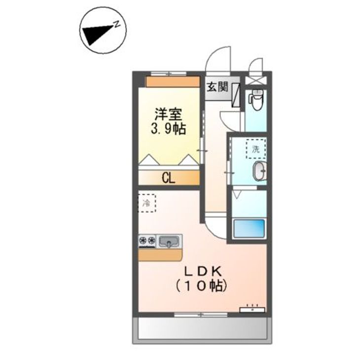 ラヴィータの間取り