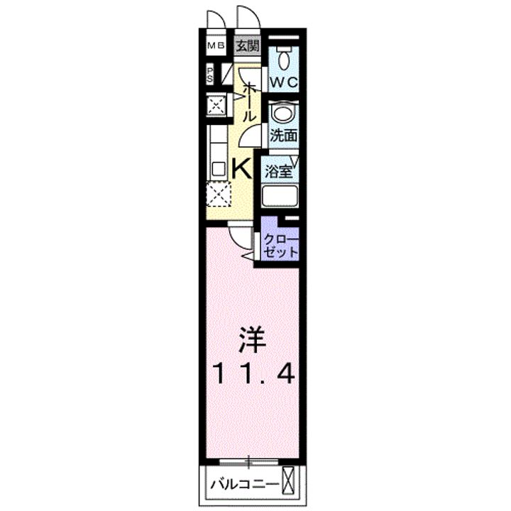 サンエアリー二番館の間取り