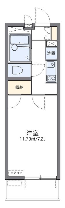 レオパレステルメの間取り