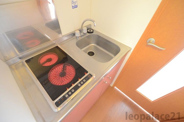 レオパレス扇山204のキッチン