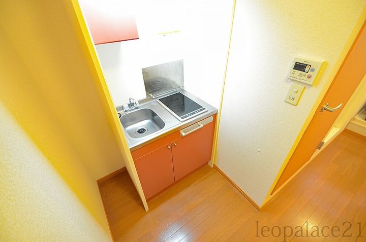 レオパレスピュア207のキッチン