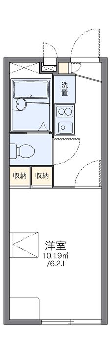 レオパレス山の手の間取り