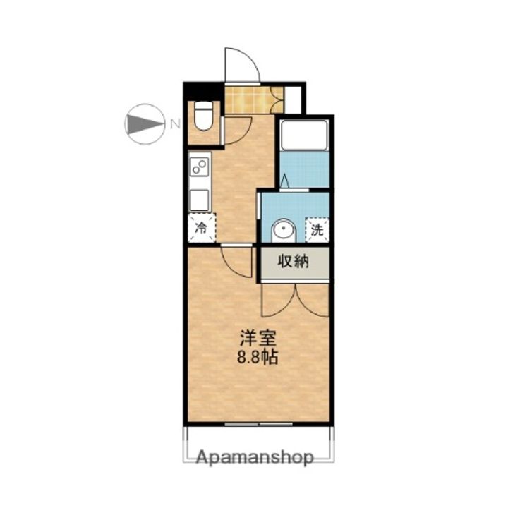 ラグナガーデン亀川の間取り
